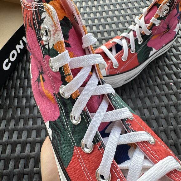 Converse CTAS Lift High Paradise Print Women's Shoes 563975C - Picture 15 of 15